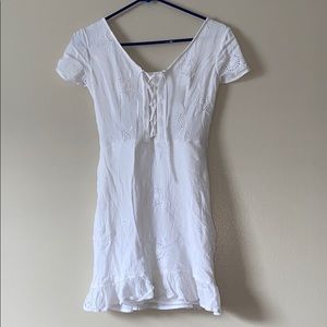 Hollister Lace Up Dress